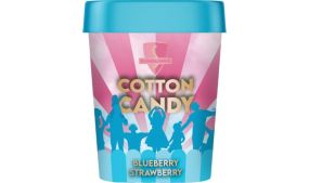 Sundlings Cotton Candy Jordbær/Blåbær