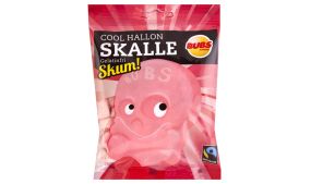 Bubs Cool Bringebær Skalle skum